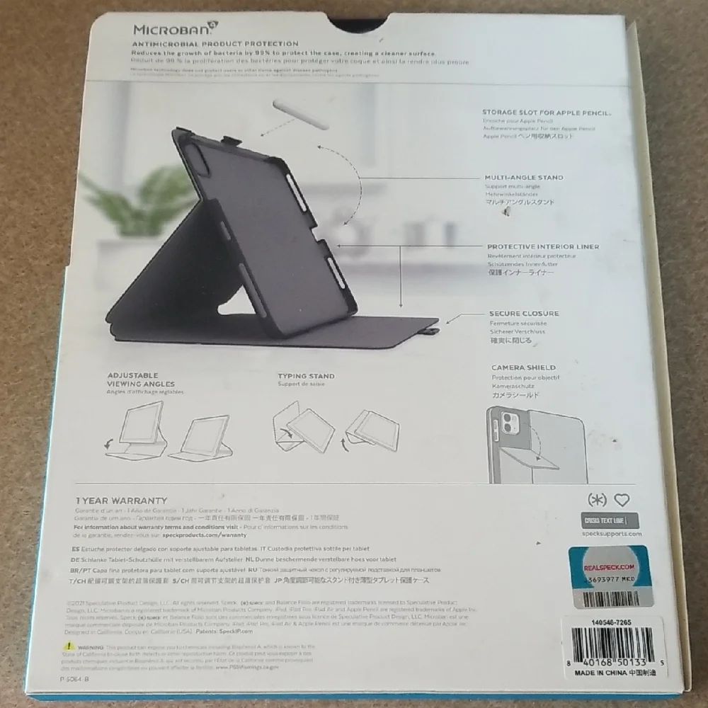 Speck Balance Folio Case for iPad Pro 11